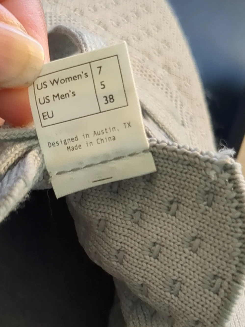 Suavs Women's Gray Knit Lace-Up Sneakers with Gum Sole